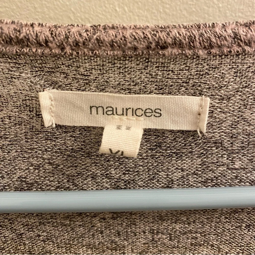 Maurices Striped Duster Cardigan Size XL - Picture 3 of 6